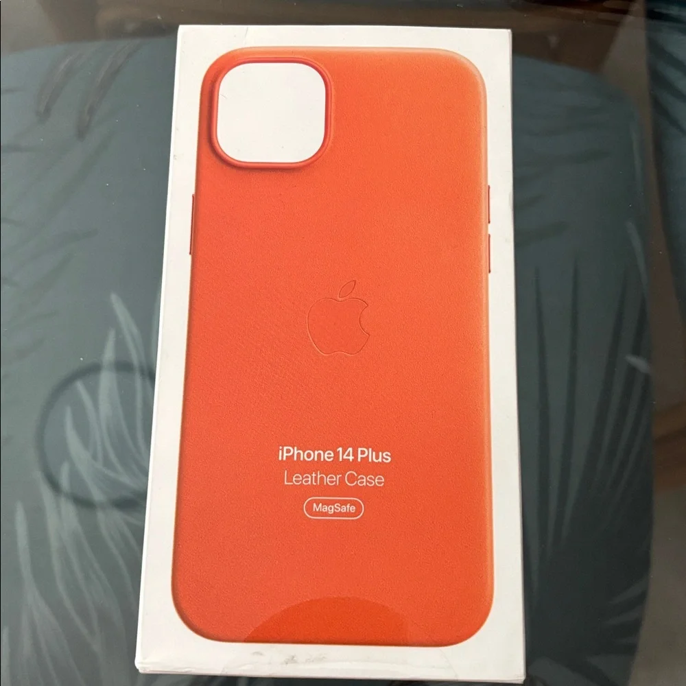 Apple Vibrant Orange iPhone Case